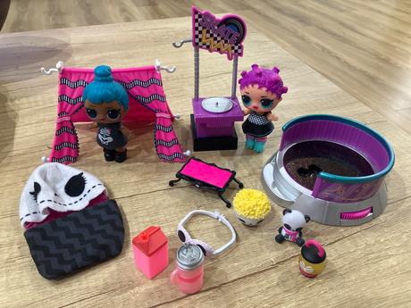 Lol dve bábiky malé plus doplnky, 