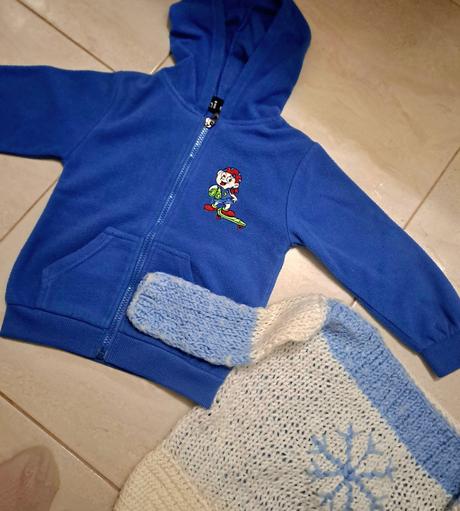 Flecová mikina 98/104, 110