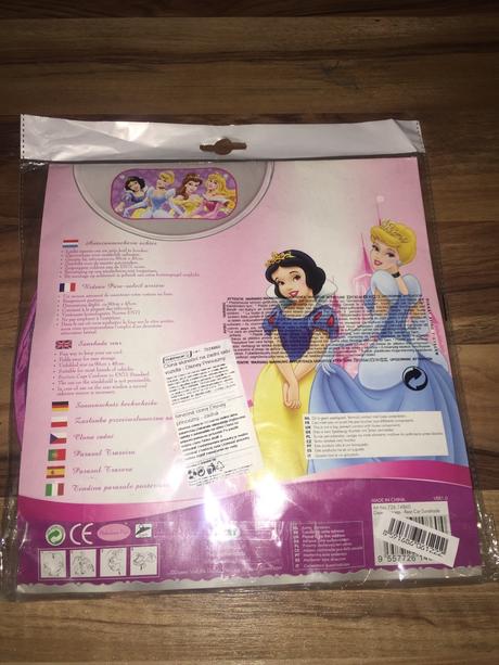 Zadná slnečná clona do auta, disney
