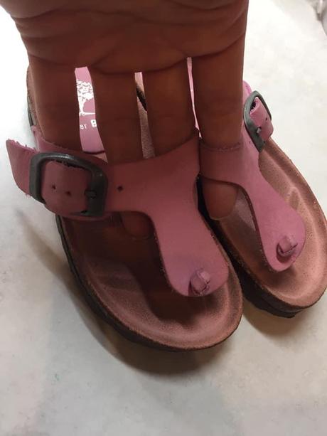 Inter bios celokozene anatomické sandálky 25, 25