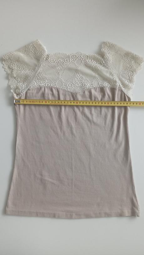 Pekné tričko s krajkou s/xs, xs