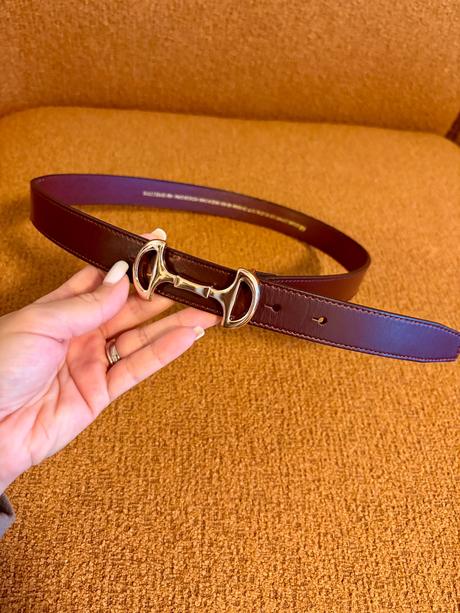 Dámsky kožený opasok, zn. h&m, h&m