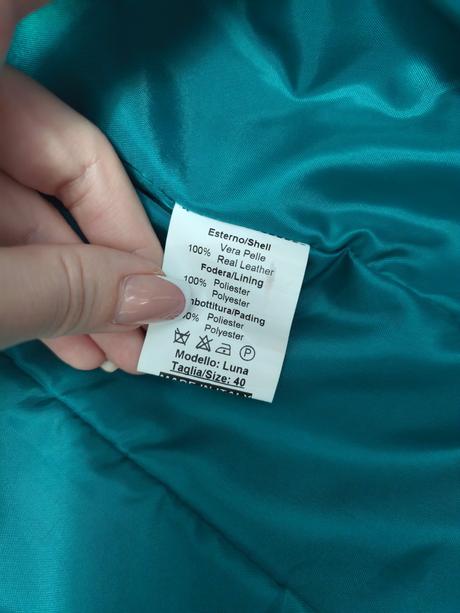 Kozena bunda s pravou kozusinkou max leather, s