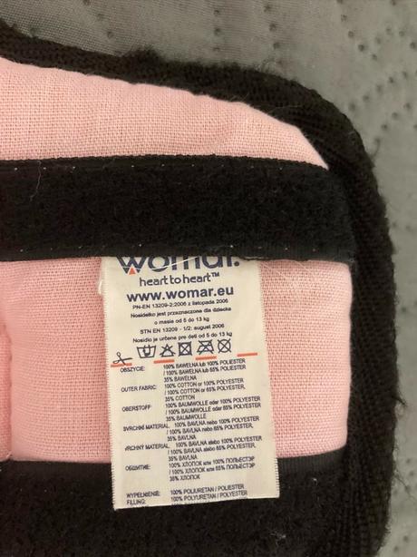 Detsky nosic, womar zaffiro