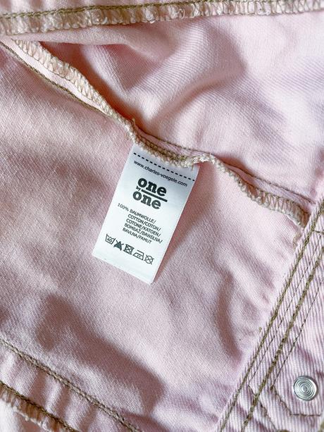 Riflová denimová bunda one by one, one by one,134