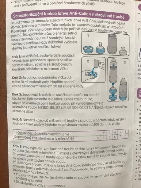 Flaska mam anticolic, mam