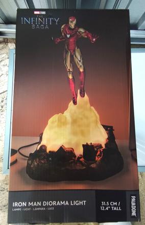 Marvel iron man diorama light led lampa / soška,