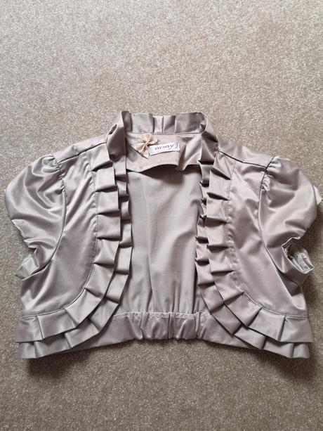 Saténové bolerko, orsay,xs