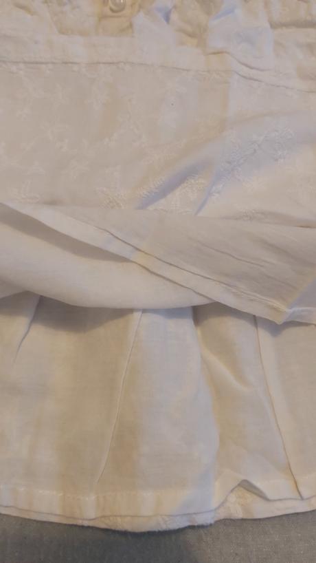 Madeirové šaty s čipkou a s čelenkou 86, f&f,86