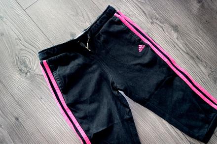 Adidas tepláky 3/4vé, v. 128/7-8, adidas,128