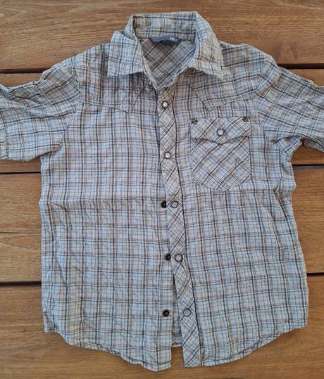 Chlapčenská košeľa 128/134, h&m,128