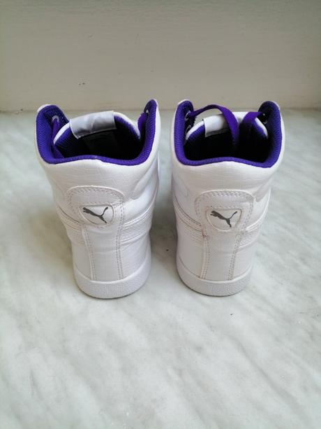 Botasky damske znackove puma bielo fialove vel. 37, puma,37