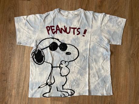 Tričko peanuts, h&m,158