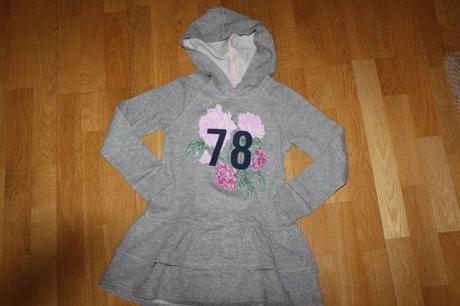 Predlžená mikinová tunika, h&m,128