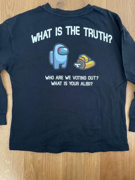 Among us zara tricko natelnik s dlhym rukavom, zara,134