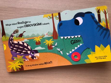 Detské knihy o dinosauroch,