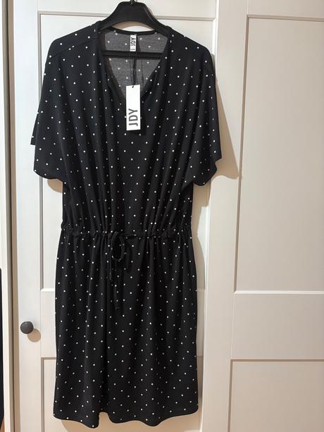 Bodkované šaty xl nové, xl