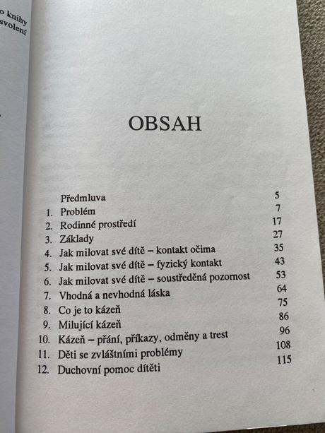 Potřebuji tvou lásku ross campbell výchova, 