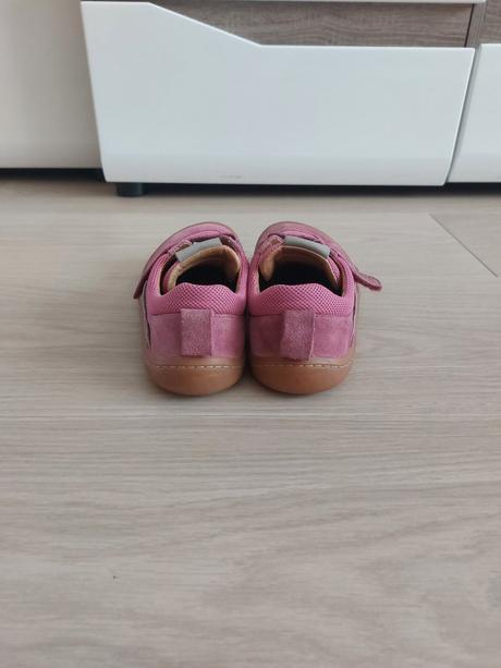 Kožené tenisko froffo velcro fuchsia, froddo,35