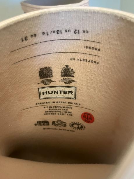 Hunter gumaky, hunter,31