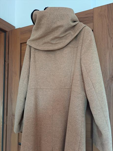 Zimny dlhy kabat, ad style,xxl