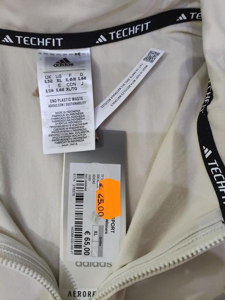Adidas tech fit, adidas,l / xl
