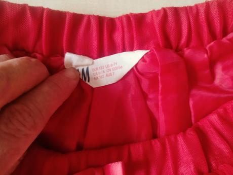 Tutu sukňa, h&m,122