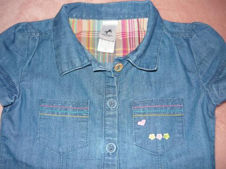 Šaty riflové, palomino,122