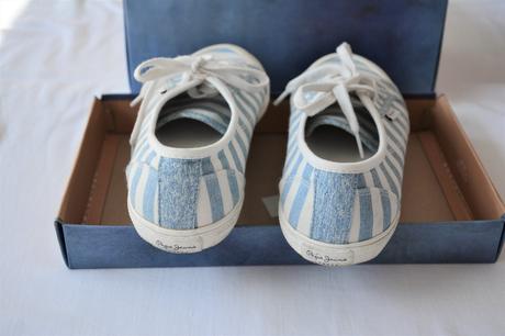 Tenisky s pásikmi pepe jeans, pepe jeans,39