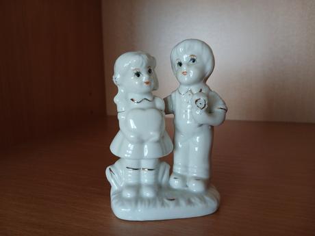 Keramická soška párik 10x7 cm,