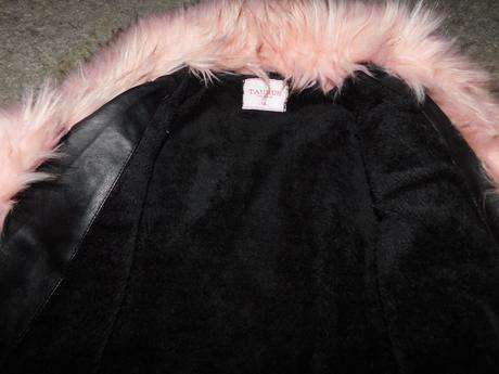 Kožená bunda - oteplena 158-164, 158