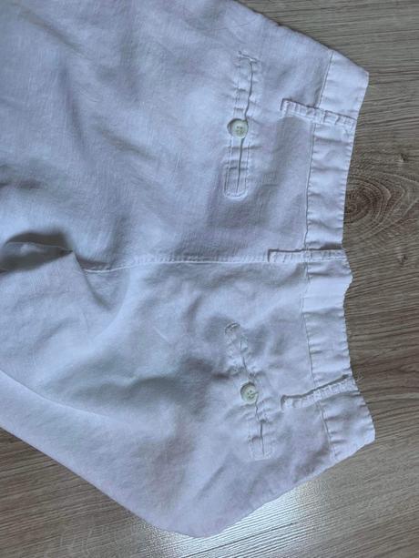 Ľanové nohavice, l