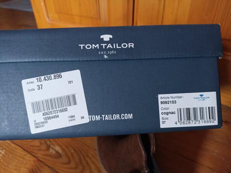 Nové, chelsea čižmičky, tom tailor,36