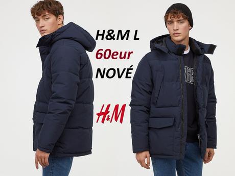 Zimná bunda hm, bombéra hm, h&m,l
