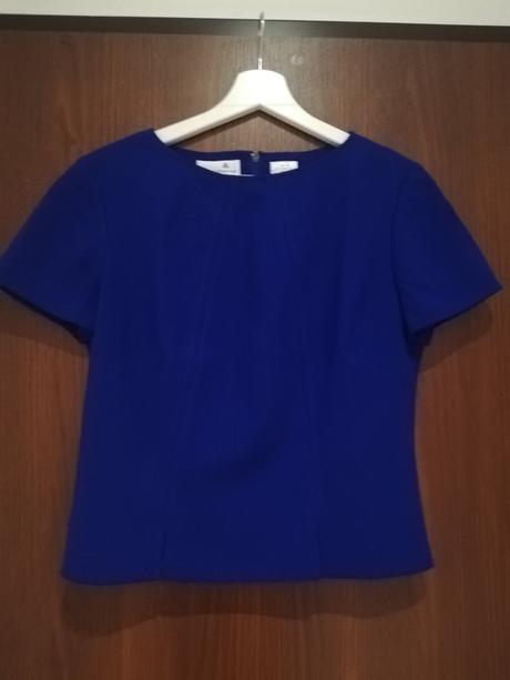 Kráľovsky modrá kratšia blúzka, m