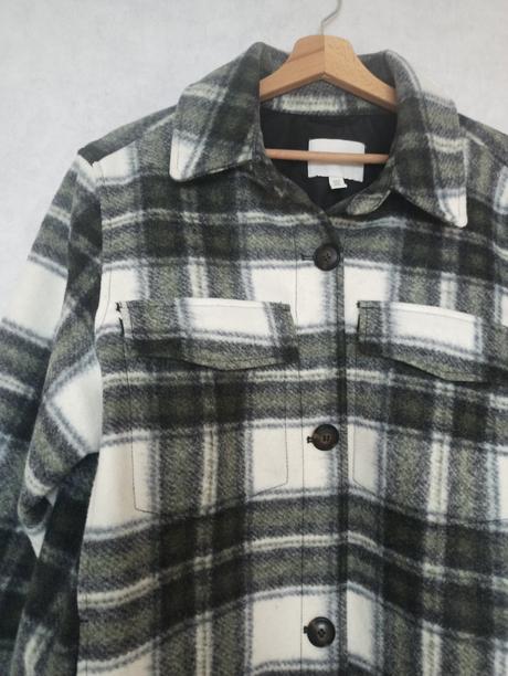 H&m dlhý košeľou kabát/bunda, h&m,m