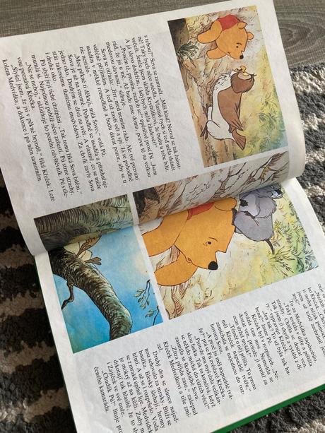 Medvídek pú pinocchio sněhurka walt disney (1991), 