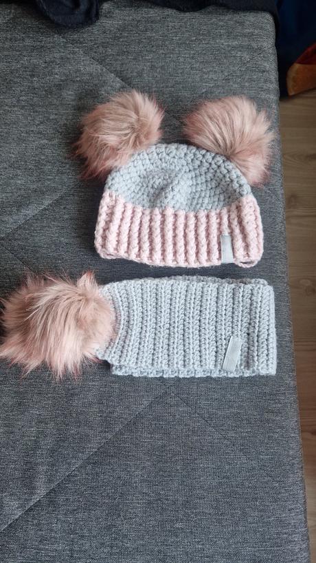 Zimný set - čiapka a šál, 122