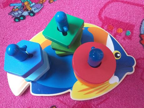 Drevené puzzle - vkladačka,