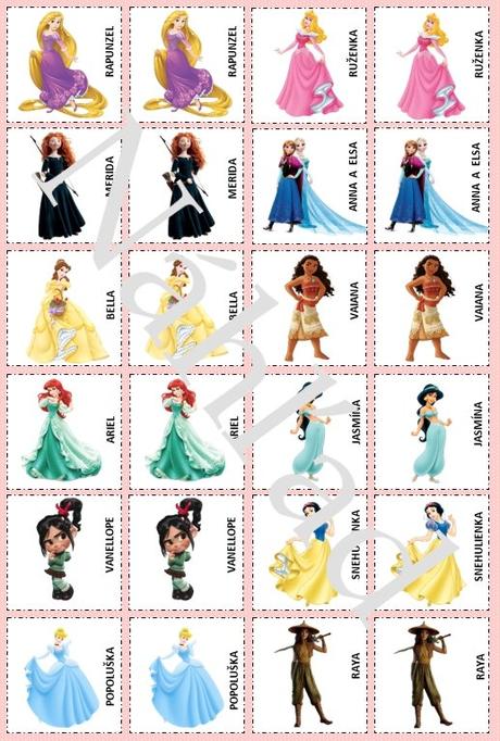 Pracovný zošit - princezné,