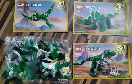 Lego creator uzasny dinosaurus 31058, 