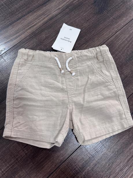 Hm béžové kraťasy nové s visačkou veľ.86, h&m,86