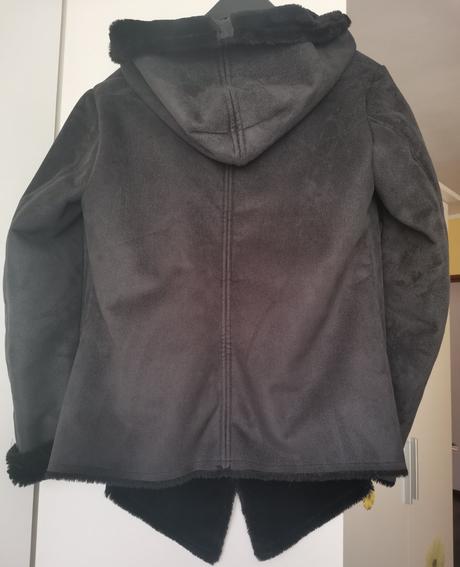 Bunda - kožúšok, h&m,40