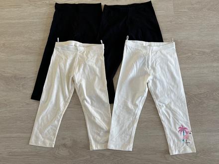 Dievcenske bavlne 3/4 leginy vel. 128, palomino,128