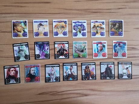 Kartičky star wars kaufland, 
