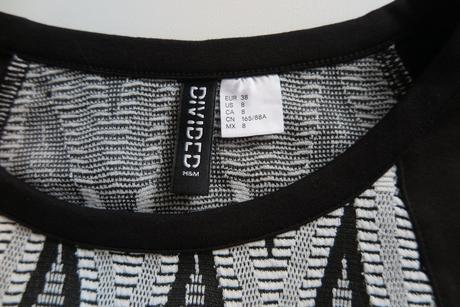 Štýlové šaty s geometrickým vzorom, h&m,m