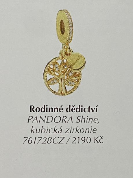 Pandora shine strom rodiny, pandora