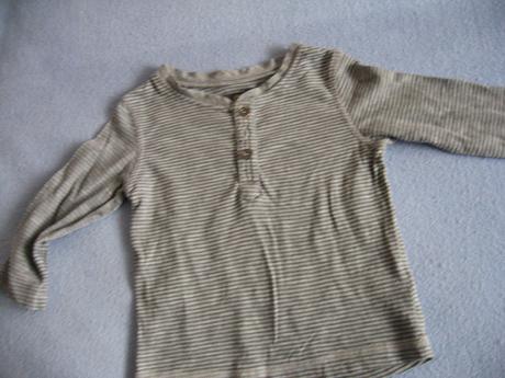 Tricko s dlhým rukávom, h&m,74