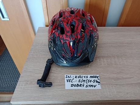Detská cyklistická prilba zn.kellys mark veľ.s/m, s