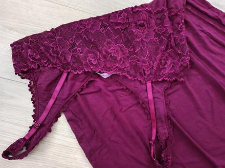 Bordové negližé l, l